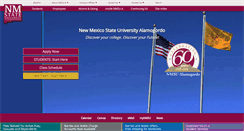 Desktop Screenshot of nmsua.edu